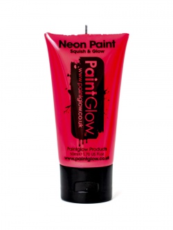 Make-up UV Neon 10 ml - červený